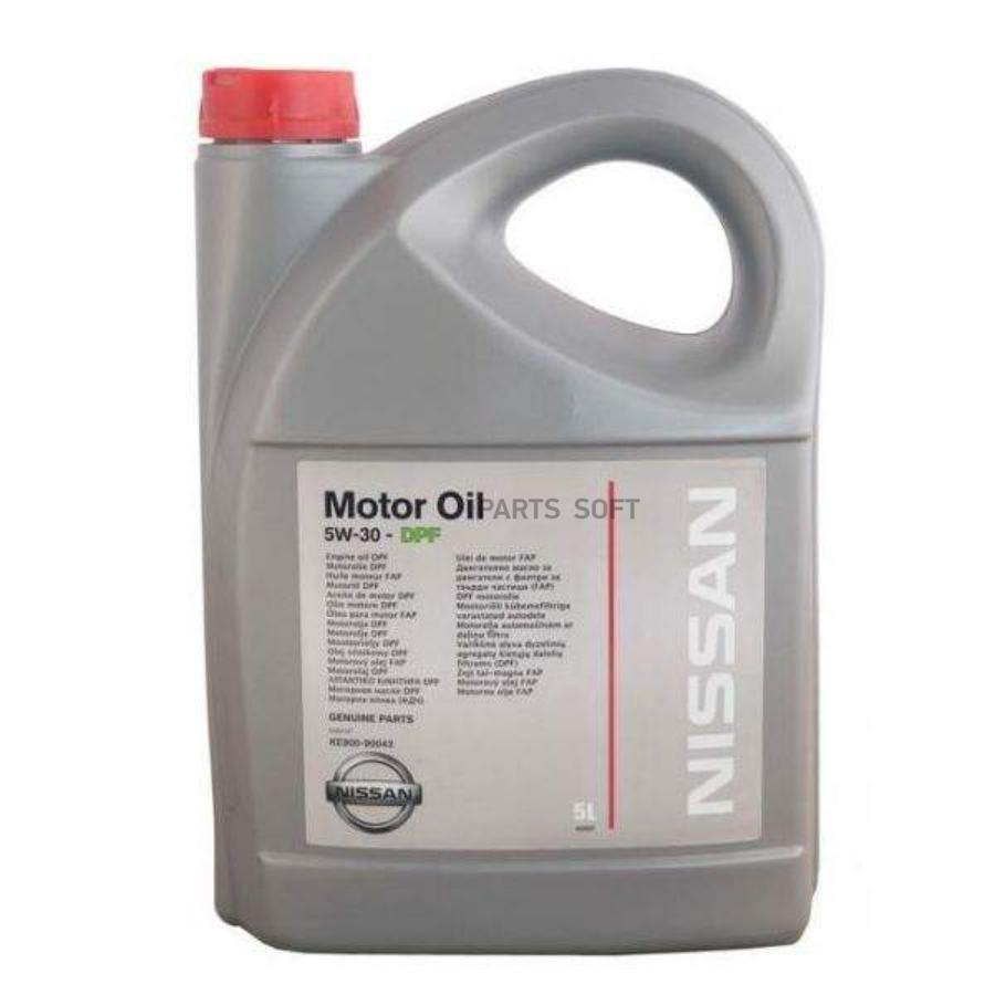 Масло моторное синтетическое Motor Oil DPF 5W-30, 1л
