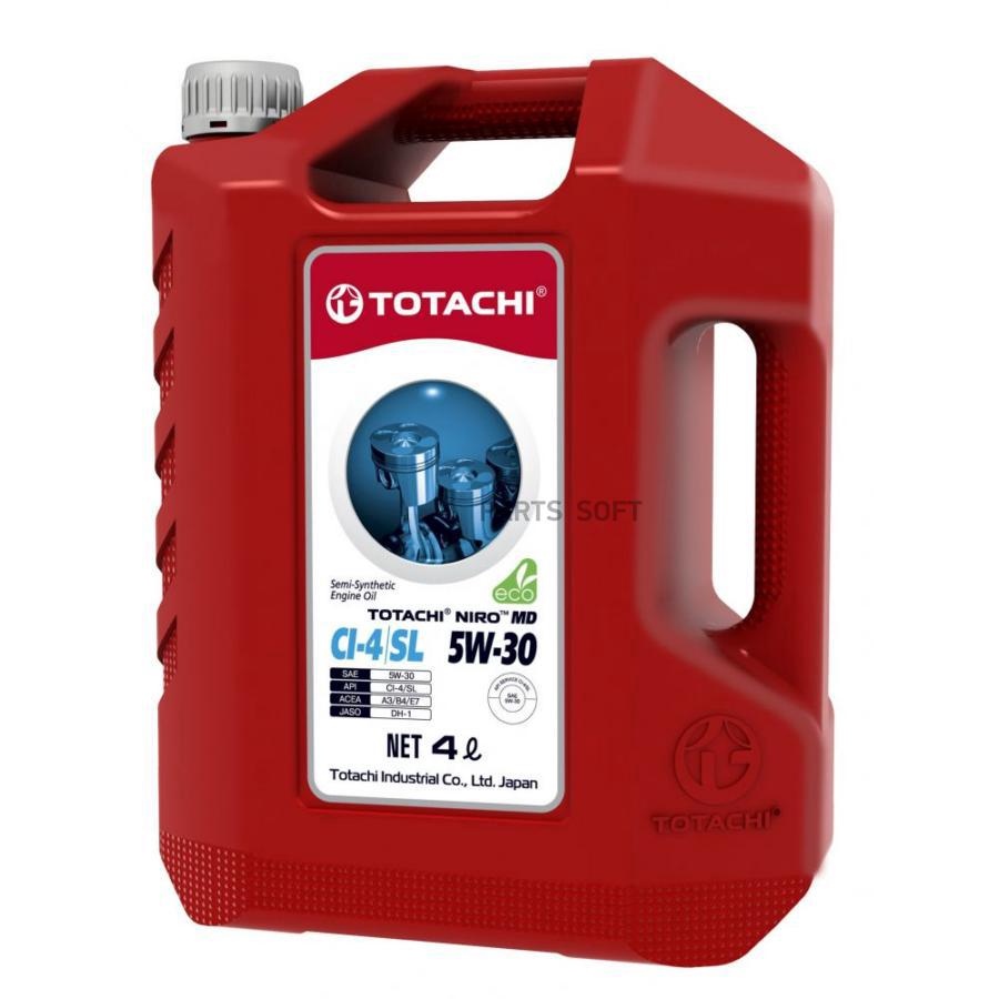 18004 TOTACHI Моторное масло TOTACHI NIRO MD Semi-Synthetic 5W-30, 4л