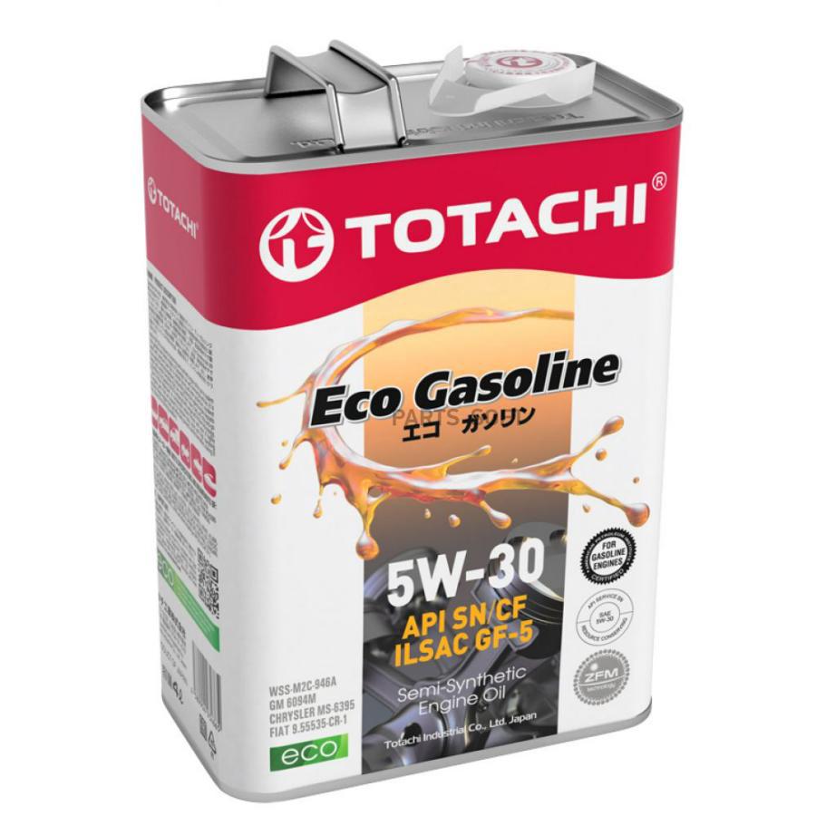 10804 TOTACHI Моторное масло TOTACHI Eco Gasoline SN/CF 5W-30, 4л