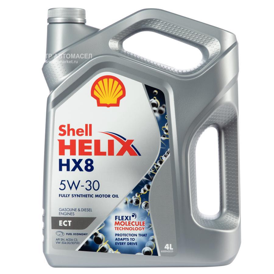 Масло моторное синтетическое Helix HX8 ECT 5W-30, 4л