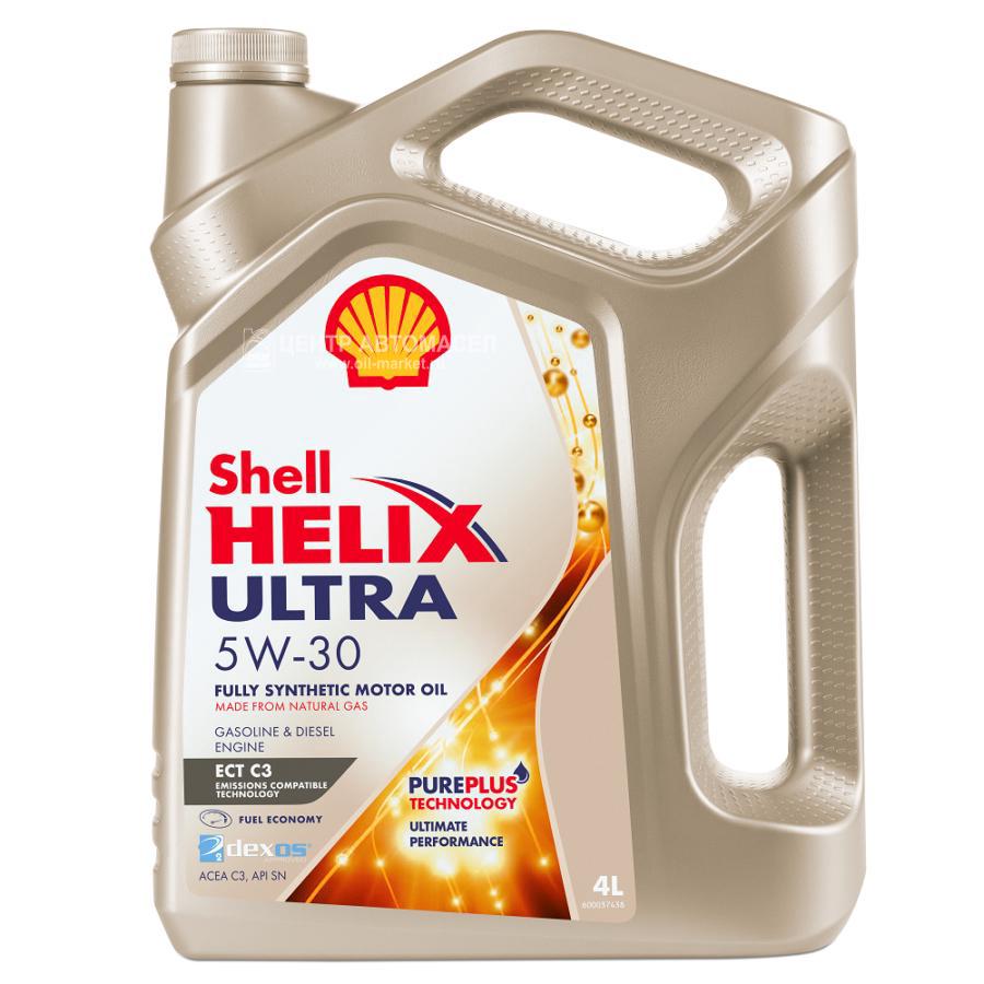 Масло Shell Helix Ultra ECT C3 5W-30 синтетическое