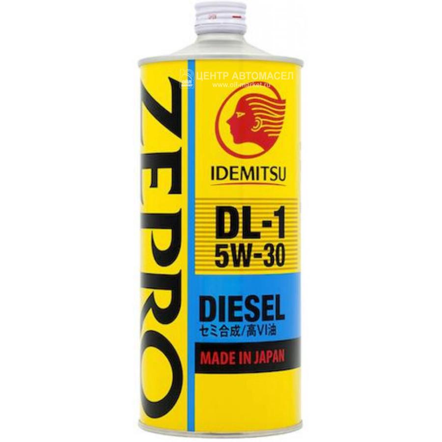Масло моторное полусинтетическое Zepro Diesel DL-1 5W-30, 1л