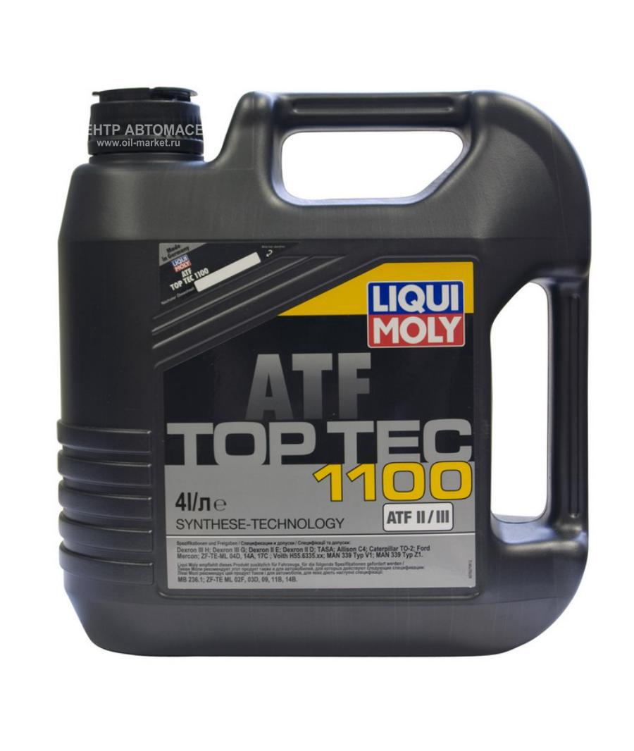 7627 LIQUI MOLY НС-синтетическое трансмиссионное масло для АКПП Top Tec ATF 1100