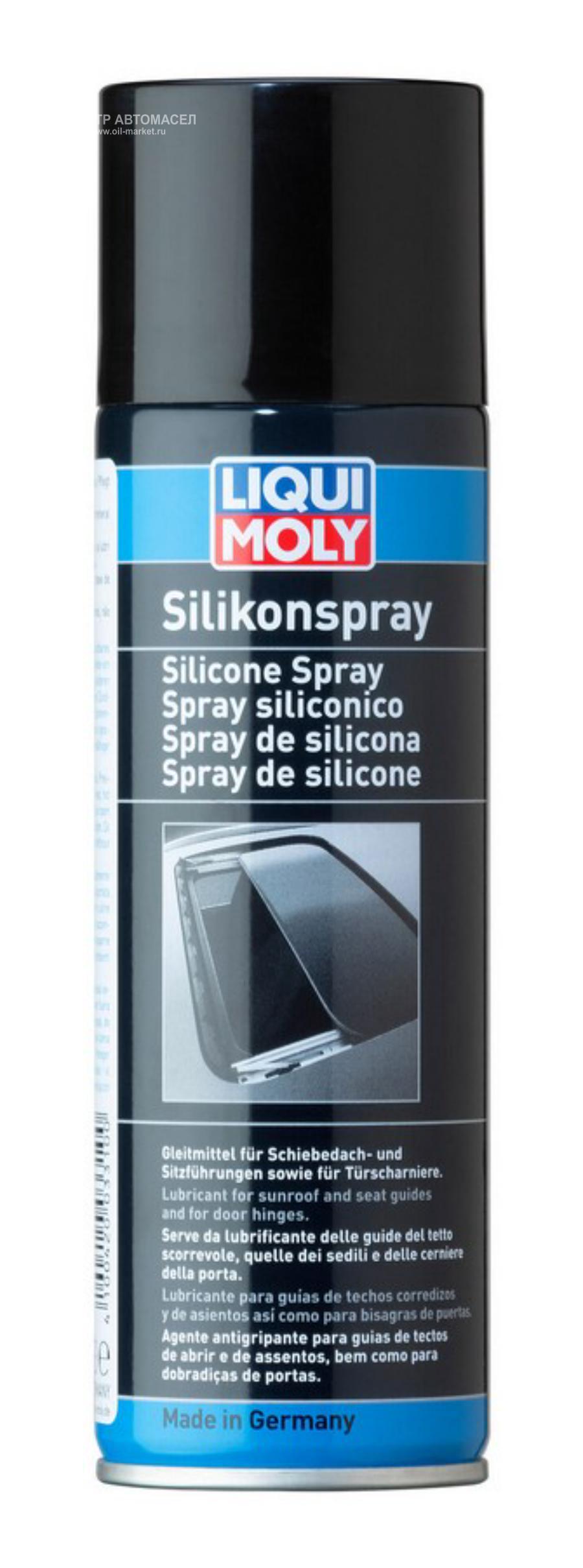 3310 LIQUI MOLY 3310 LiquiMoly Бесцветная смазка-силикон Silicon-Spray (0,3л)