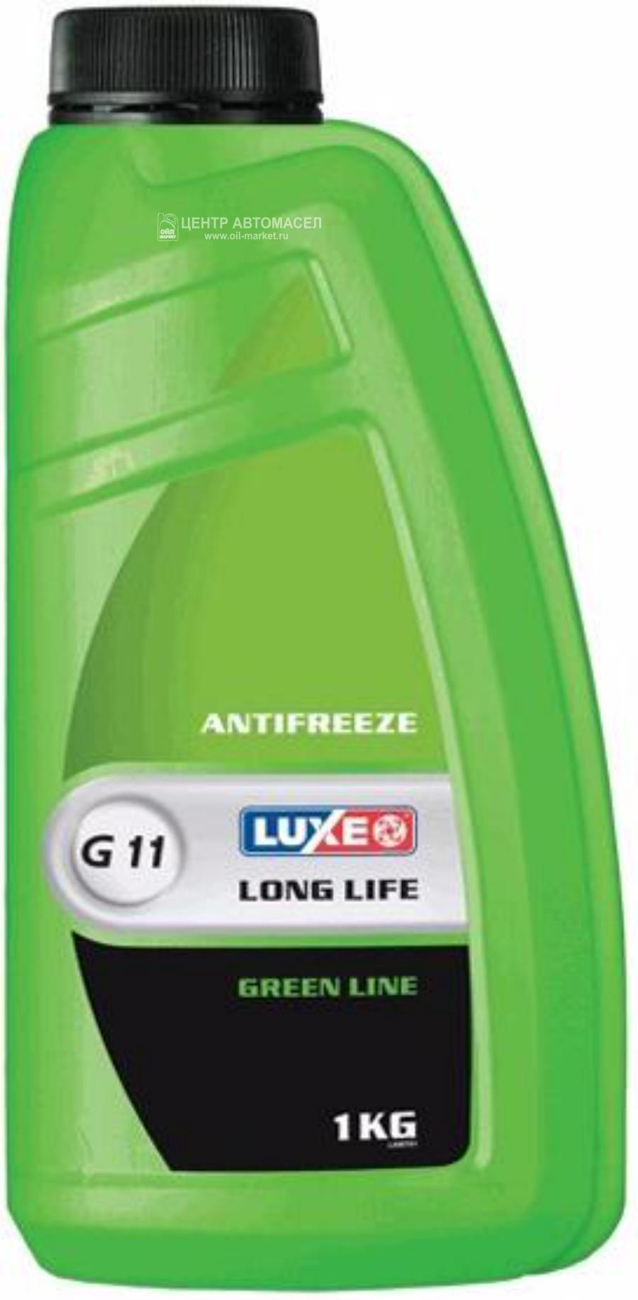 Антифриз готовый к применению LUXE Antifreeze Green Line G11 (1л)