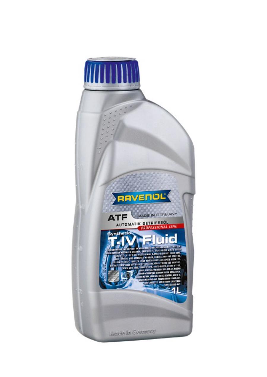 Трансмиссионное масло ravenol atf t-iv fluid ( 1л) new