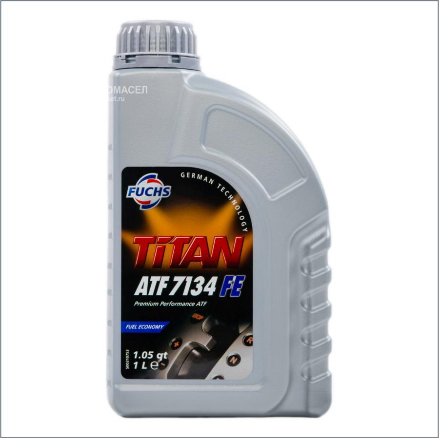 Масло трансмиссионное синтетическое TITAN ATF 7134 FE, 1л