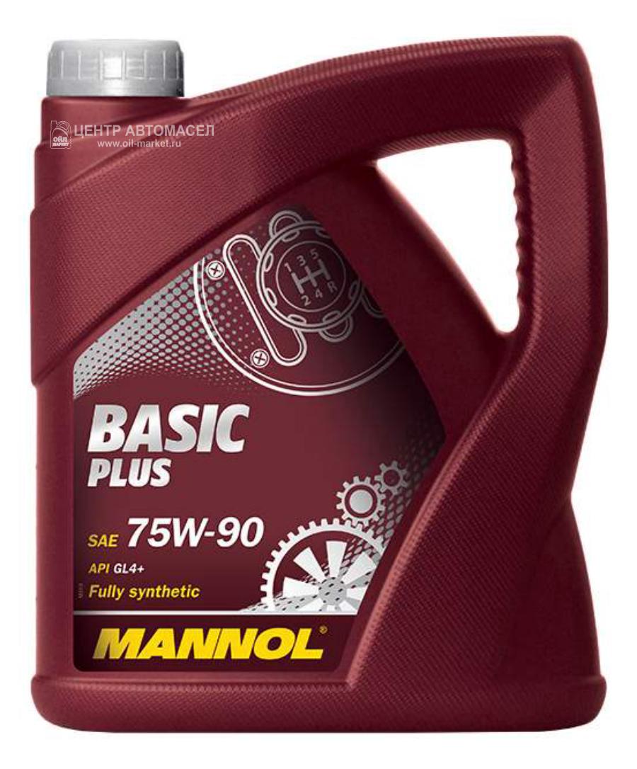 1322 MANNOL Масло MANNOL GL-4+ Basic Plus 75w90 (4л)