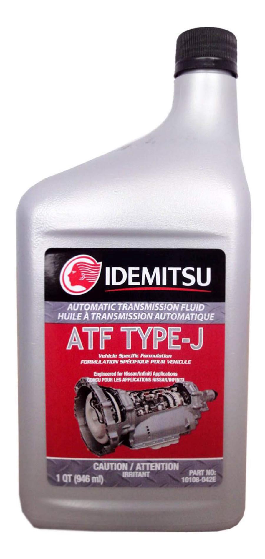 10108042E IDEMITSU Масло трансмиссионное синтетическое ATF Type-J, 0,946л