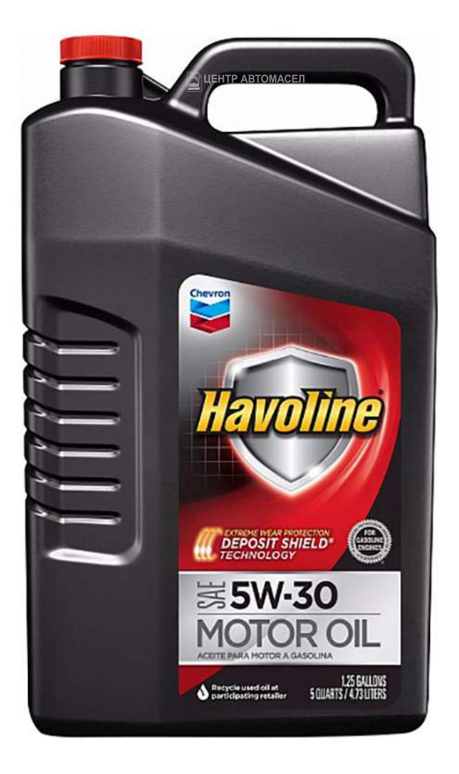 Моторное масло для бензиновых двигателей havoline 5w-30 (3*4,73 л)