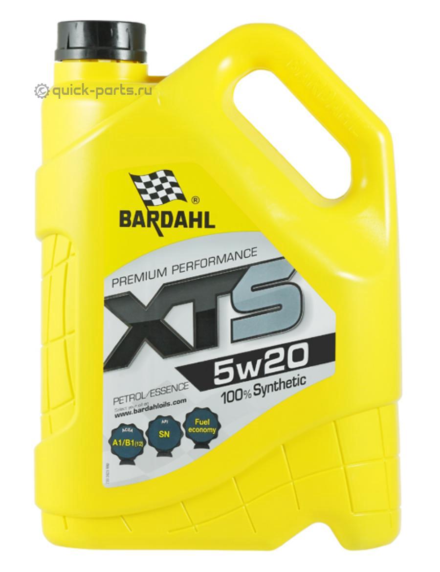36293 BARDAHL 5W20 XTS SN 5L (синт. моторное масло)