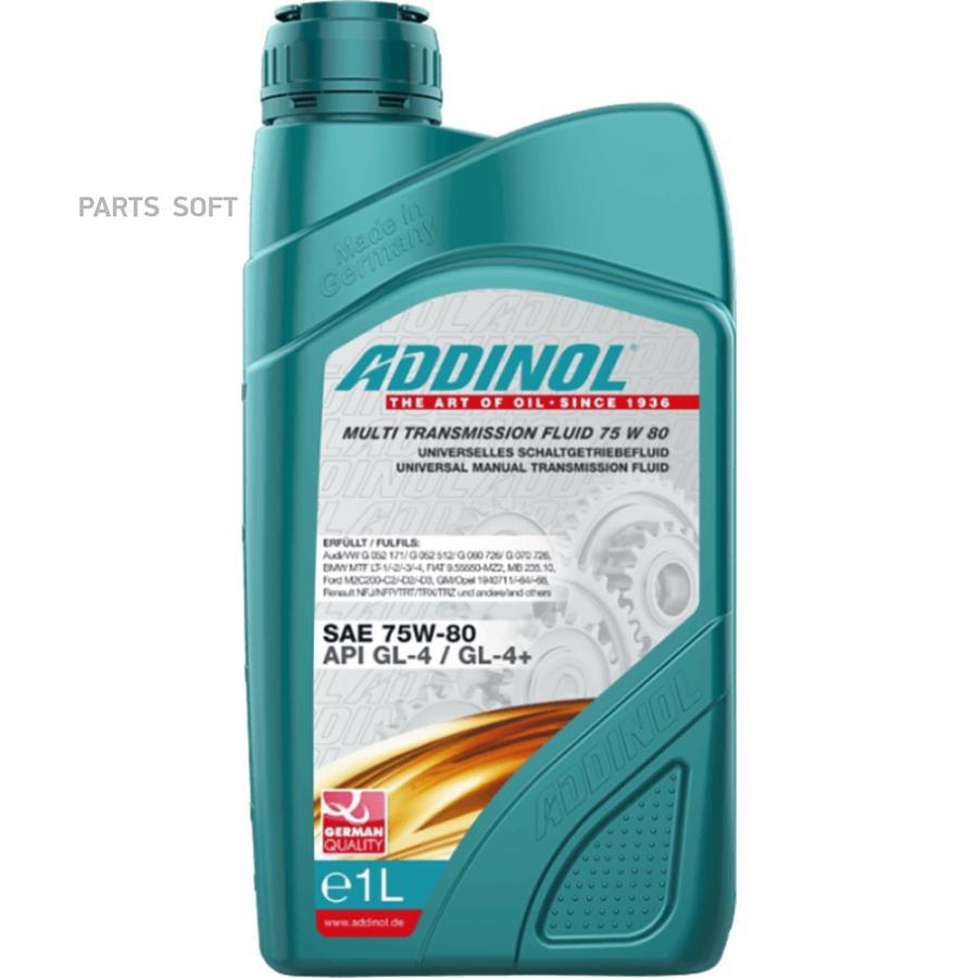 Buy 75W80 transmission oil from ADDINOL