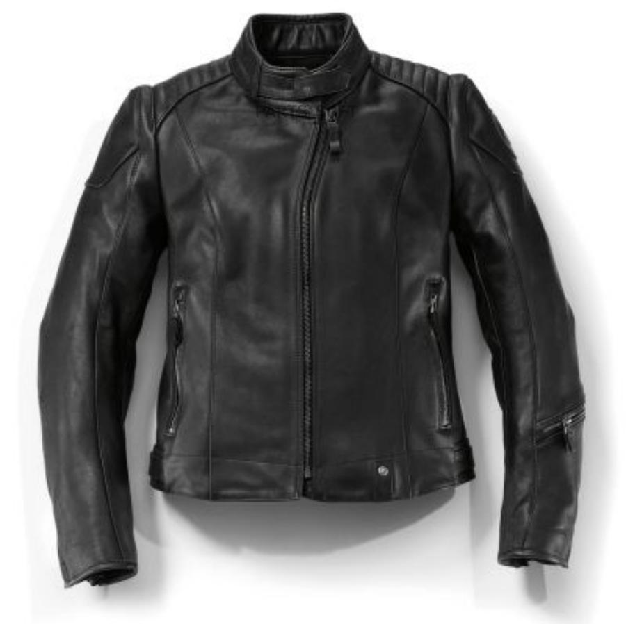 Женская кожаная мотокуртка BMW Motorrad Jacket DarkNite Ladies Black BMW  76138567631 купить в Красноярск Крайняя 2а