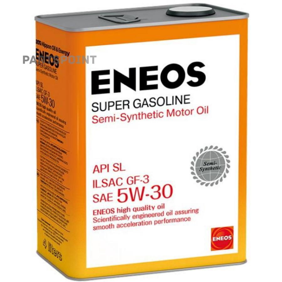 OIL1361 ENEOS Масло ENEOS Super Gasoline SL 5W30 п\с 4л