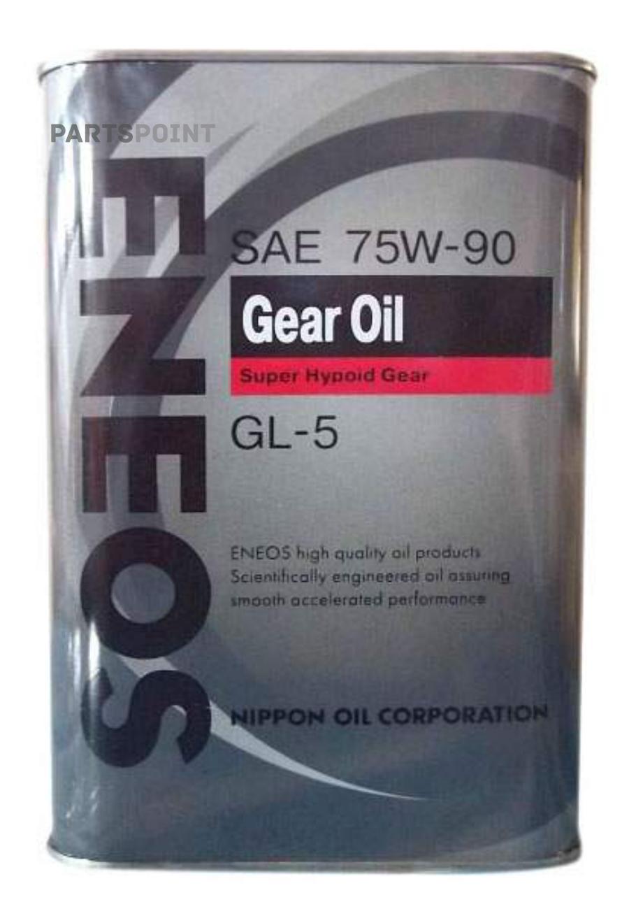 OIL1366 ENEOS Масло ENEOS GEAR GL-5  75W90 0,94л