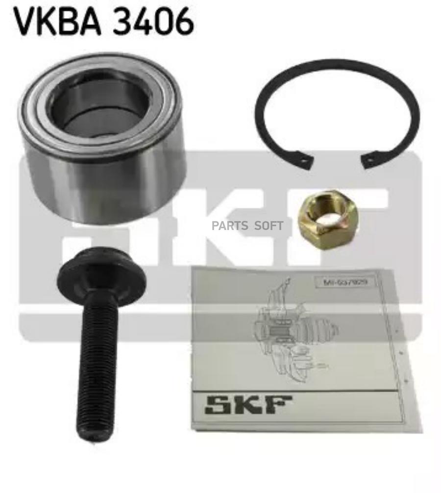 SKF VKBA3406 Комплект подшипника ступицы колеса купить в Санкт-Петербурге |  автозапчасти-спб.рф