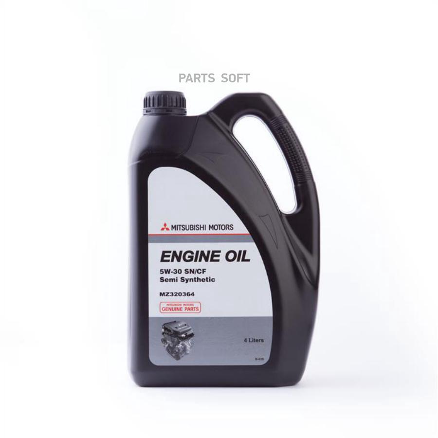 MITSUBISHI MZ320364 Масло моторное полусинтетическое ENGINE OIL 5W-30, 4л  купить в Санкт-Петербурге | автозапчасти-спб.рф