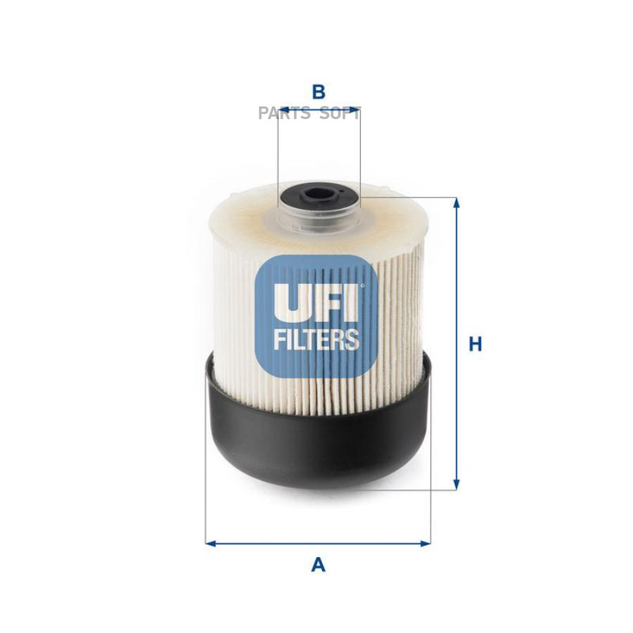 2611500 Топливный фильтр UFI купить в каталоге интернет магазина Авто-Мото. ру по выгодной цене