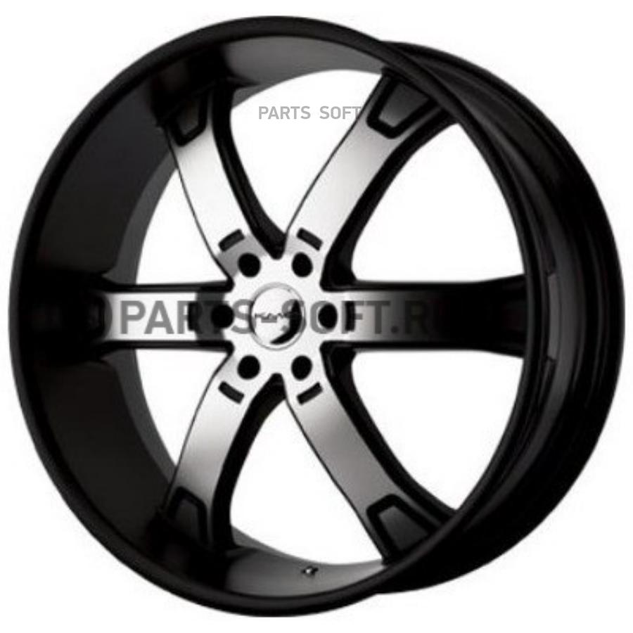 WHS115403 9x20/6x114,3 ET15 D72,62 KM671 Black/Machined KMC купить в  каталоге интернет магазина Авто-Мото.ру по выгодной цене