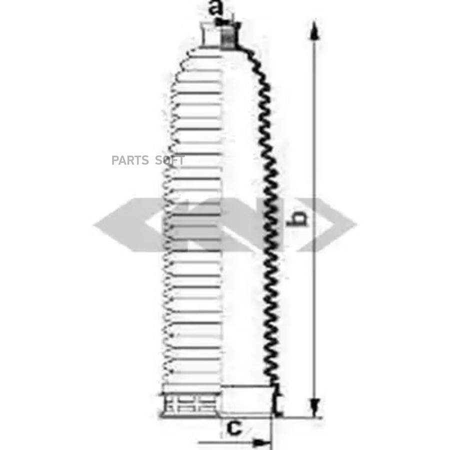 84085 Пыльник, рулевое управление GKN-SPIDAN купить в каталоге интернет  магазина Авто-Мото.ру по выгодной цене