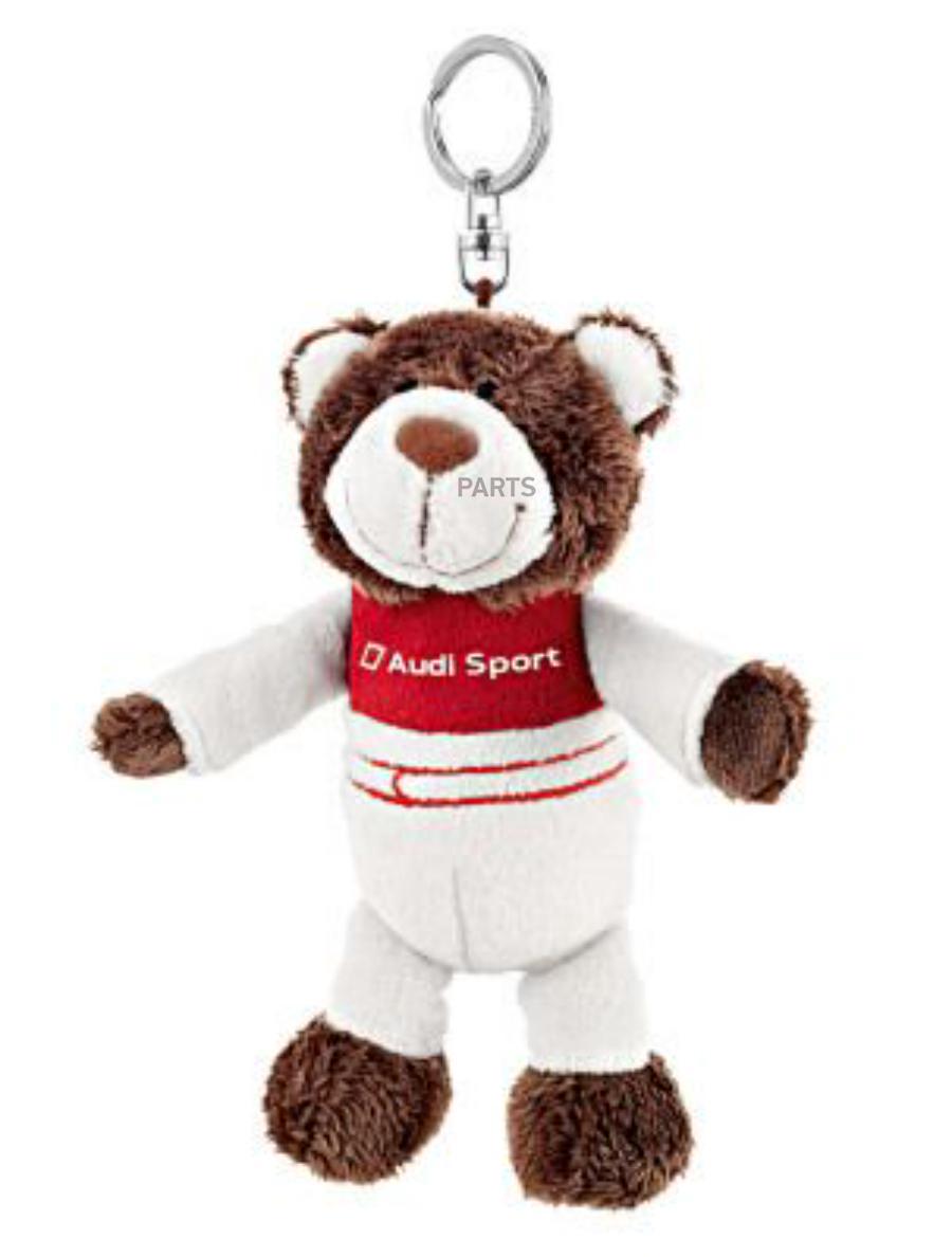 3181300200 Брелок медведь-автогонщик Audi Key ring motorsport bear 2013 VAG  купить в каталоге интернет магазина Авто-Мото.ру по выгодной цене