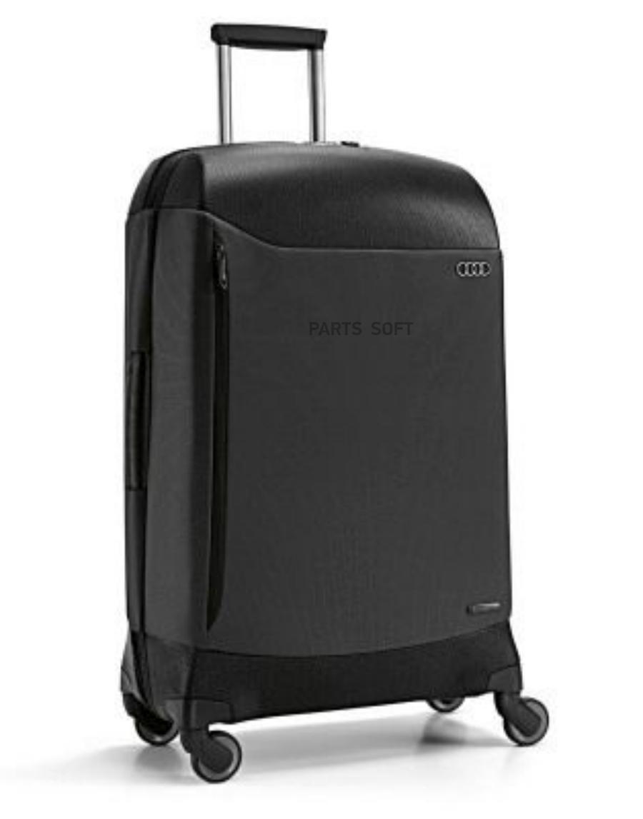 3151400100 Чемодан на колесах Audi Trolley case L black/grey VAG купить в  каталоге интернет магазина Авто-Мото.ру по выгодной цене