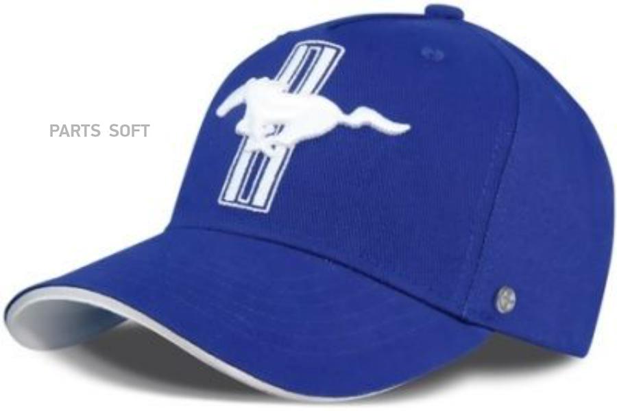 Cap в цене каталоге FORD выгодной Авто-Мото.ру 35021311 интернет Mustang Ford магазина по купить Бейсболка blau/wei?