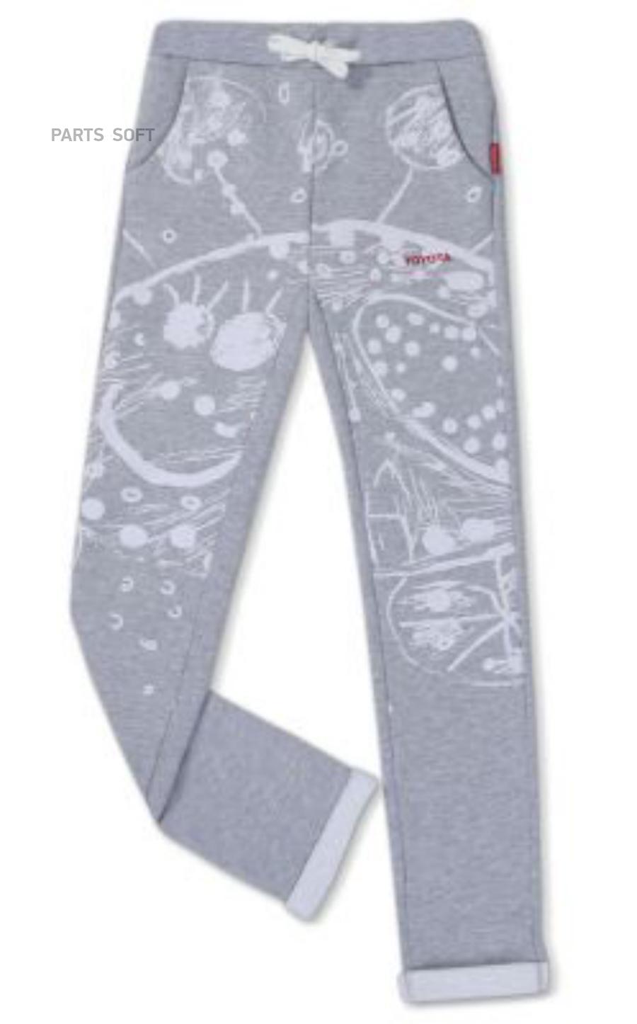 TMDR13G128 Детские штаны для девочек Toyota Girls Pants Grey TOYOTA-LEXUS  купить в каталоге интернет магазина Авто-Мото.ру по выгодной цене