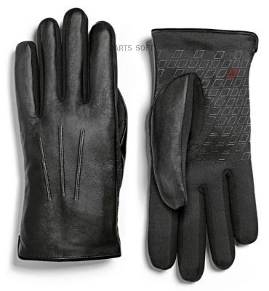 3131402302 Мужские кожаные перчатки Audi Sport Mens Leather Gloves Black  VAG купить в каталоге интернет магазина Авто-Мото.ру по выгодной цене