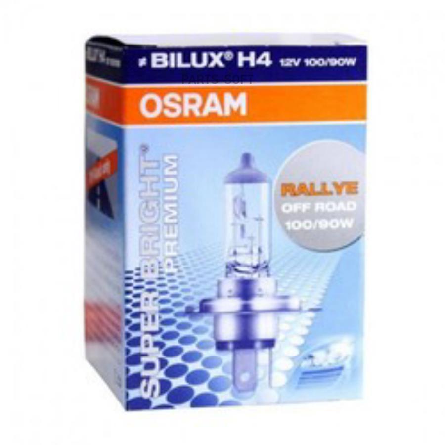 62204SBP Лампа H4 12V 100/90W P43t OFF-ROAD Super Bright Premium Лампы  повышенной мощности 1 шт. OSRAM купить в каталоге интернет магазина Авто-Мото.ру  по выгодной цене