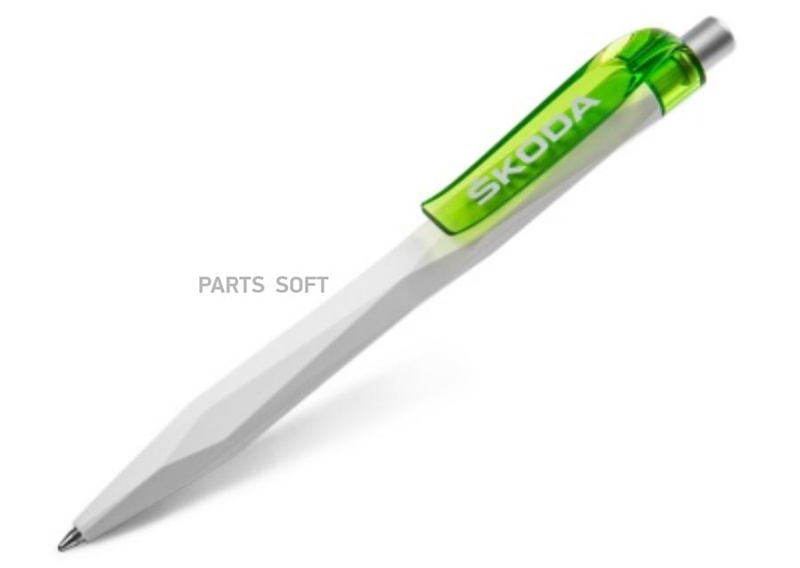 000087210AR VAG Шариковая ручка Skoda Ballpoint Pen White/Green