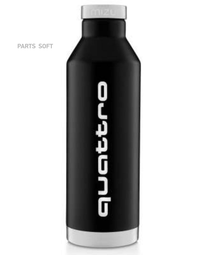 3291800300 Стальная бутылка для воды Audi quattro Insulated Bottle Black  VAG купить в каталоге интернет магазина Авто-Мото.ру по выгодной цене