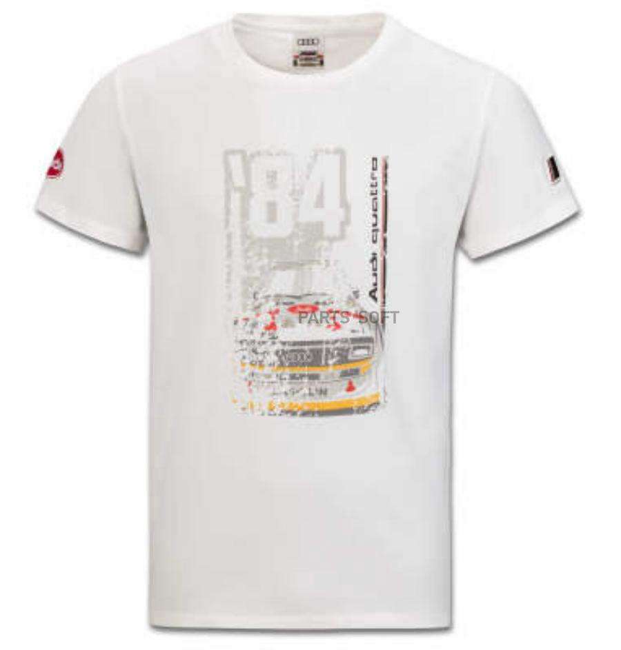 3131800502 Мужская футболка Audi heritage Mens T-Shirt offwhite VAG купить  в каталоге интернет магазина Авто-Мото.ру по выгодной цене