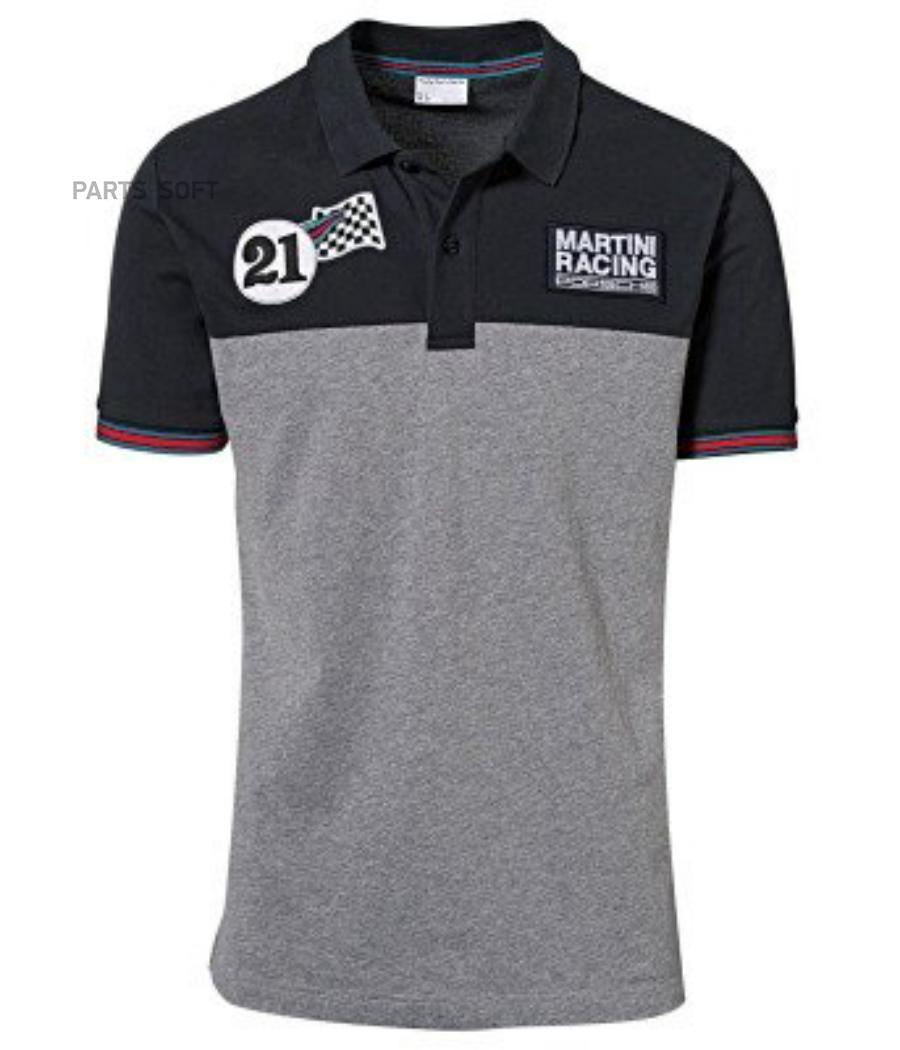 WAP9220XL0J Мужское поло Porsche Mens Polo Shirt Martini Racing Collection  Blue/Melange VAG купить в каталоге интернет магазина Авто-Мото.ру по  выгодной цене